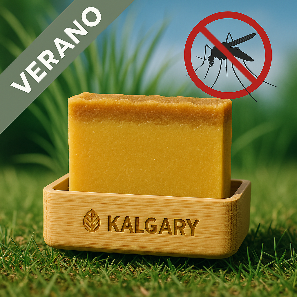 Jabón Anti Mosquitos de Citronela (100g) - Kalgary Soap