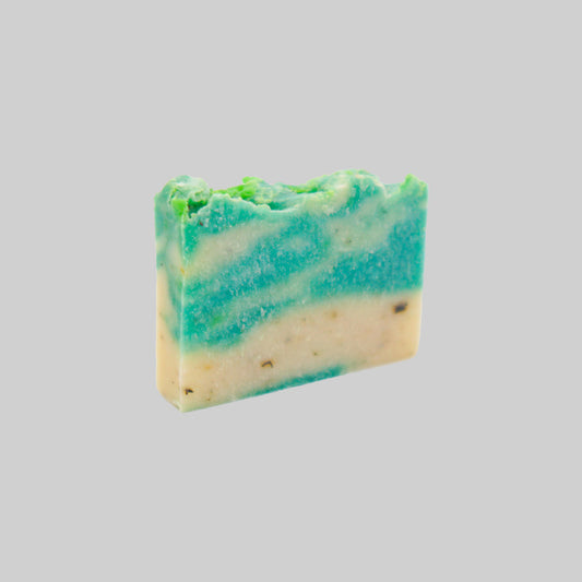 Jabón Natural Artesanal Sólido de Menta | Limpia y calma - Kalgary Soap