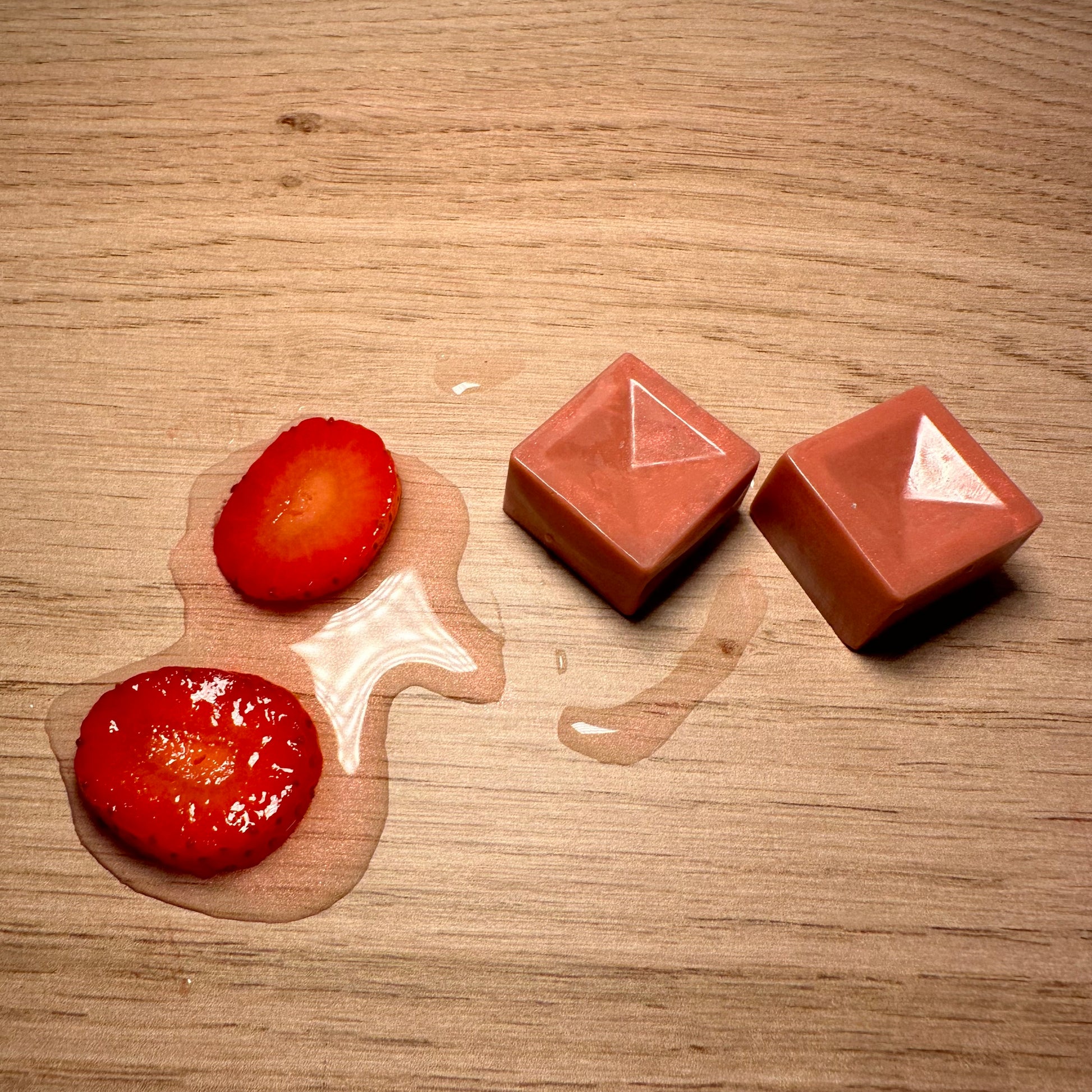 Fresas con Chispa - Ceras para Derretir [Bolsa 50 gr.] - Kalgary Soap