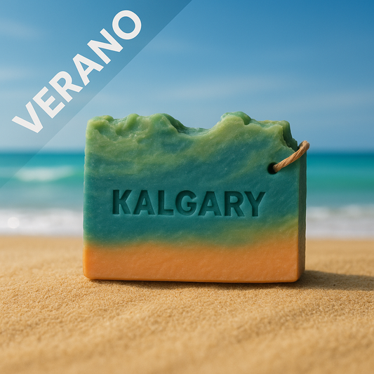 Jabón de Oliva SPA | Estimulante Mental y Aní­mico (100g) - Kalgary Soap