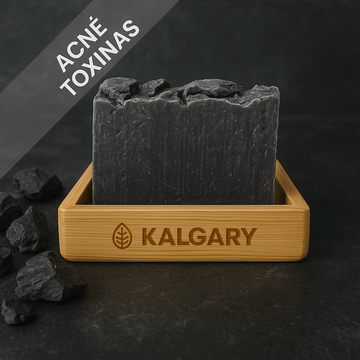 Jabón de Carbón Activado de Coco | Acné & Toxinas - Kalgary Soap