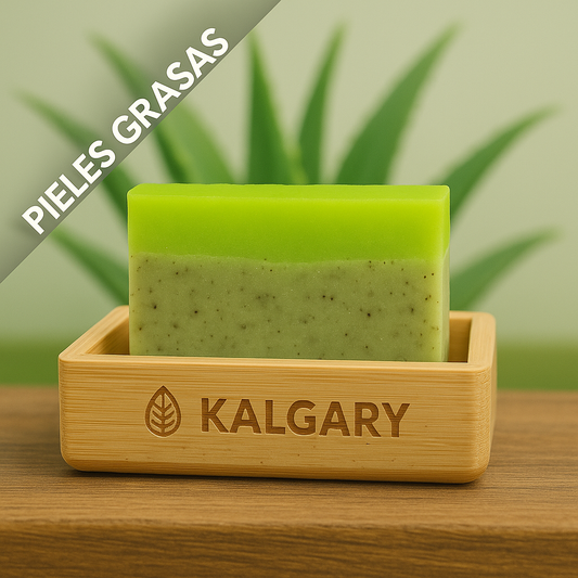 Jabón de Aloe Vera & Leche Burra | Pieles Grasas & Regenerador
