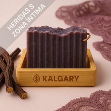 Jabón de Regaliz Artesanal | Heridas & Toxinas - Kalgary Soap