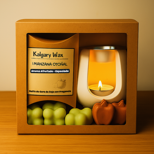 MTLEE 4 Velas Decorativas Hechas A Mano, Elegantes