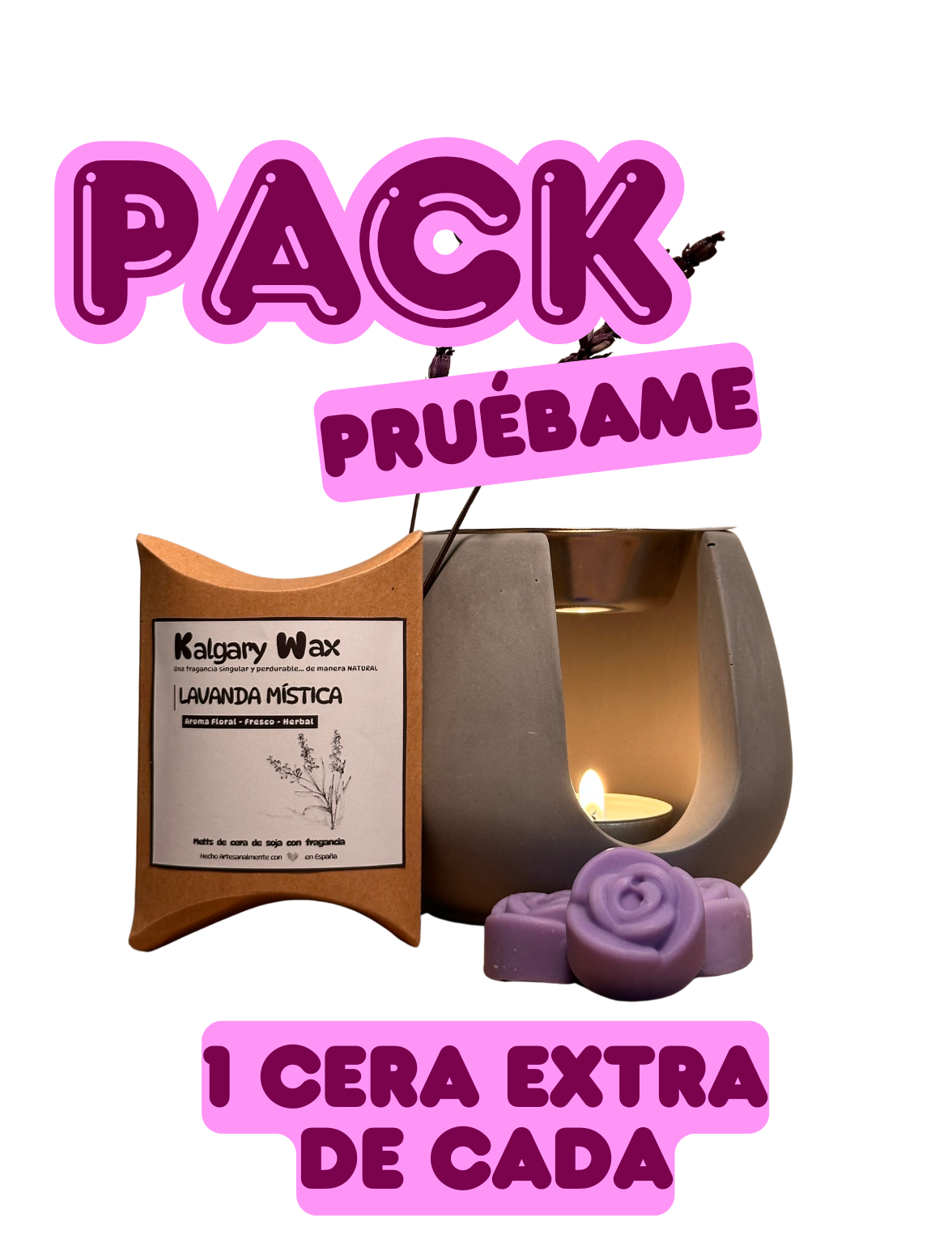 PACK + 1 cera de CADA - Kalgary Soap