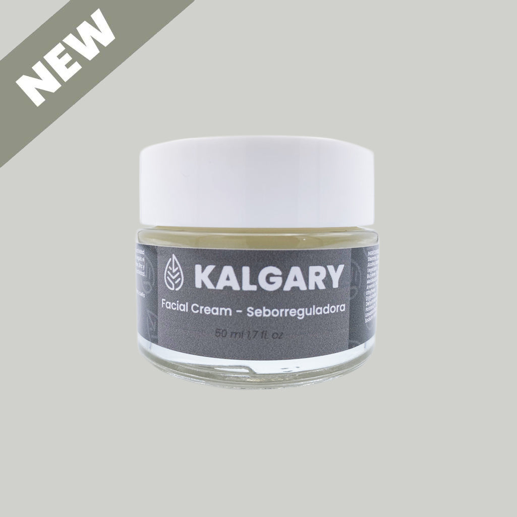 Organic Facial Cream-Seborreguladora - Kalgary Soap